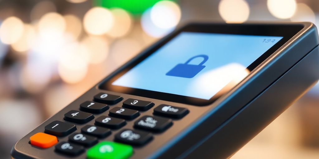 Secure payment terminal for PCI DSS compliance.