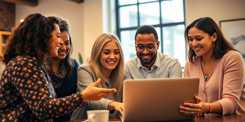 Nonprofit professionals collaborating on payment solutions.