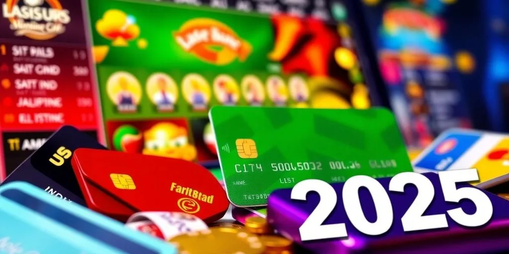 Digital payment options for online gaming in 2025.