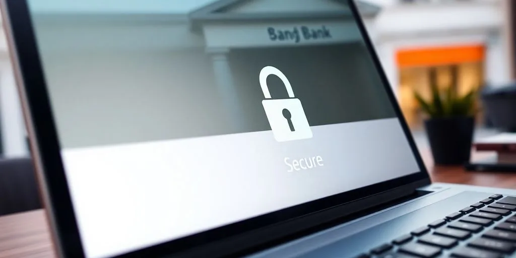 Secure online payment interface with padlock symbol.
