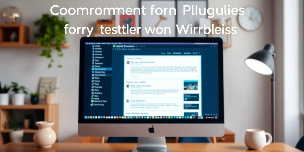 A computer screen with an active comment section displayed.