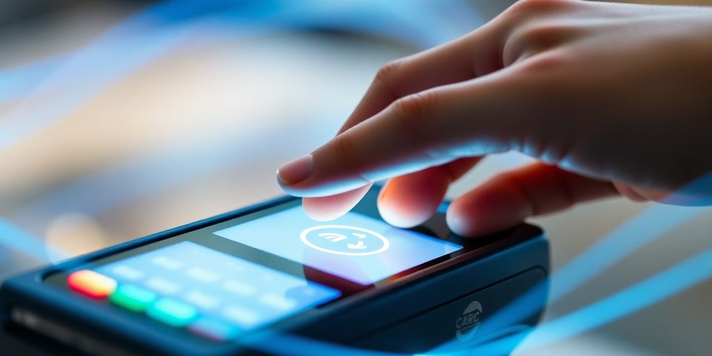 Digital payment processing with secure transactions.