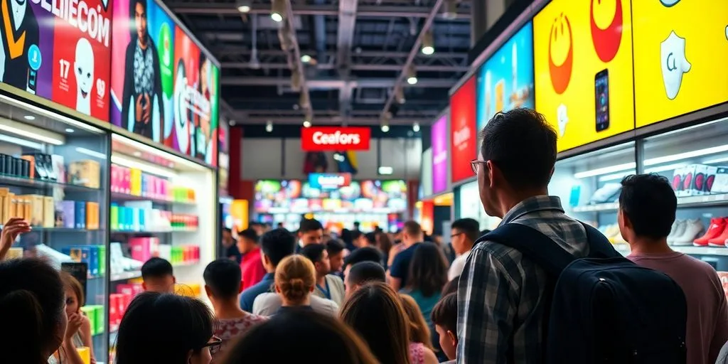 Creator selling products online.